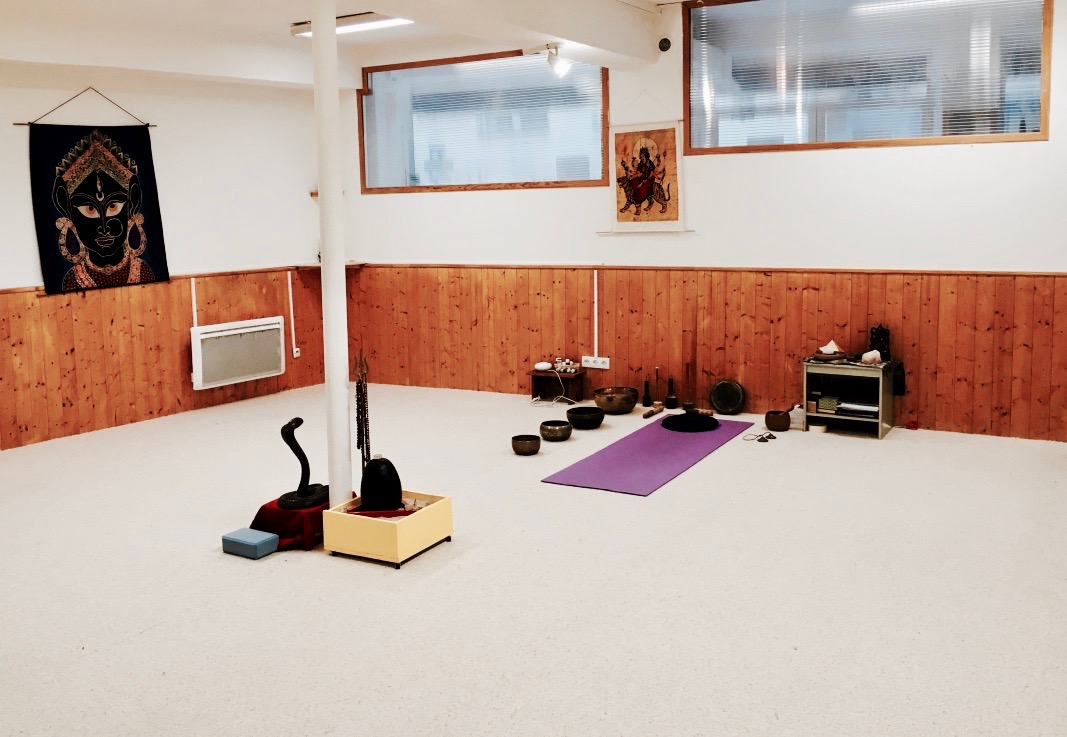 Photo salle de pratique yoga horizon