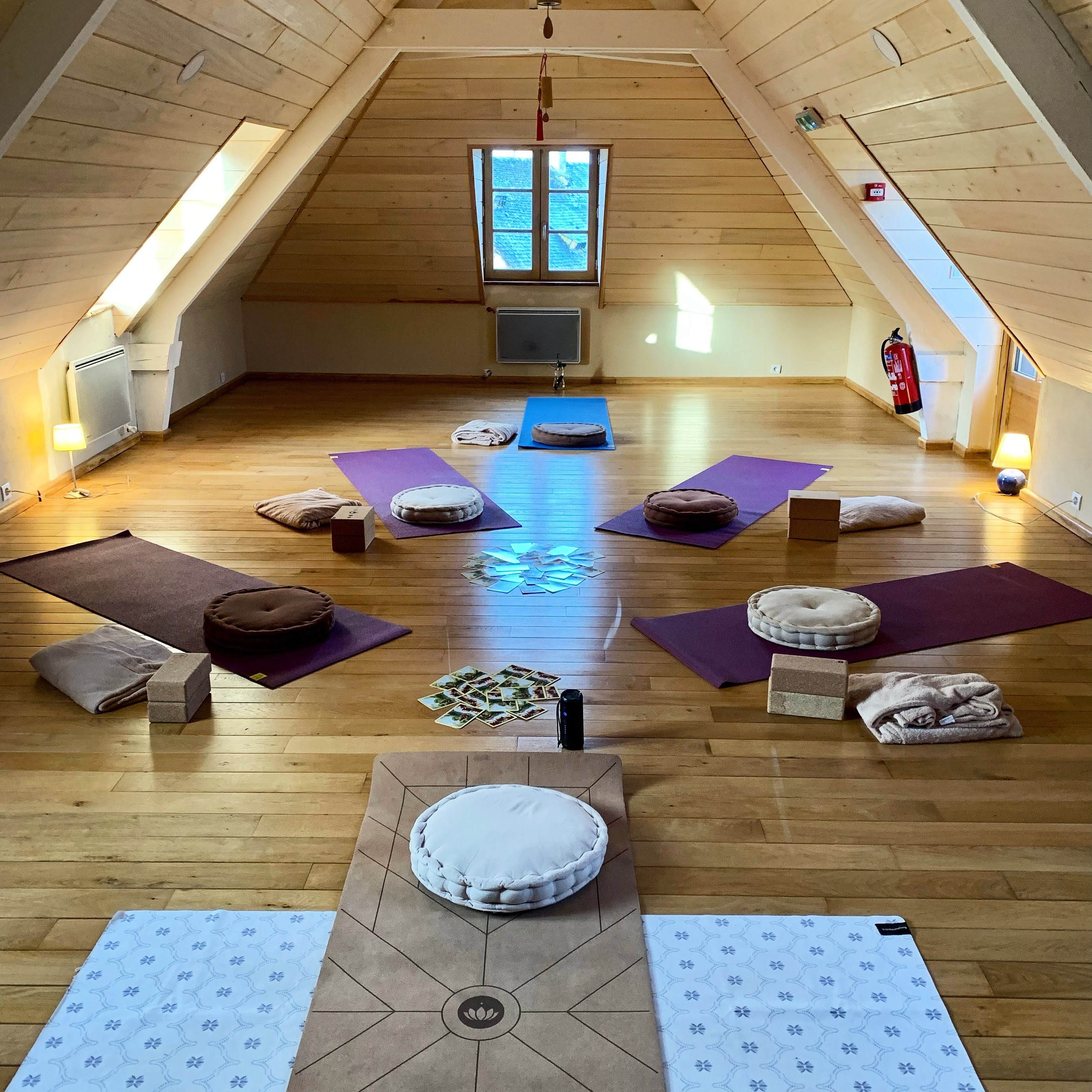 Salle Amma - studio de yoga de 40m2