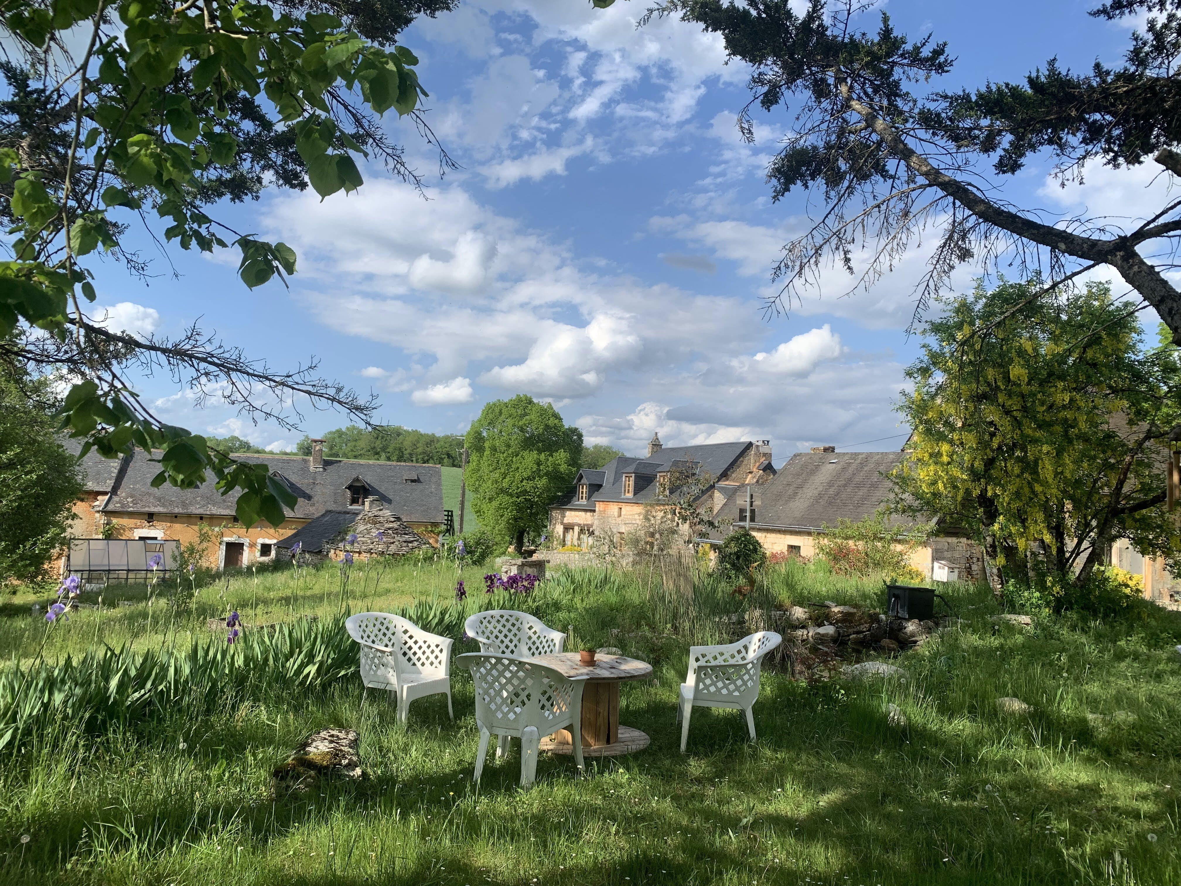 Espace détente près de la mare !