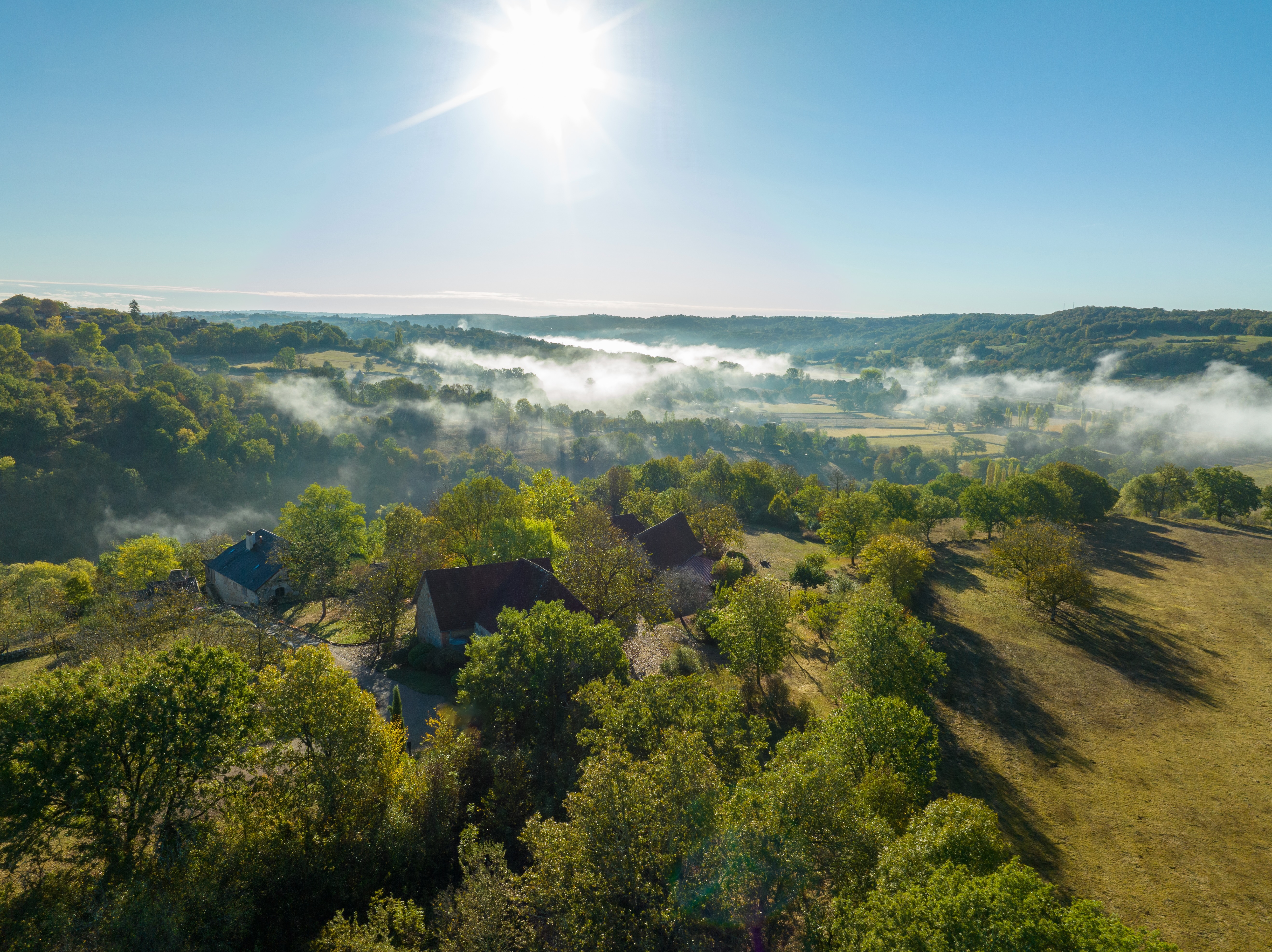 Vue sur la vallée du Célé