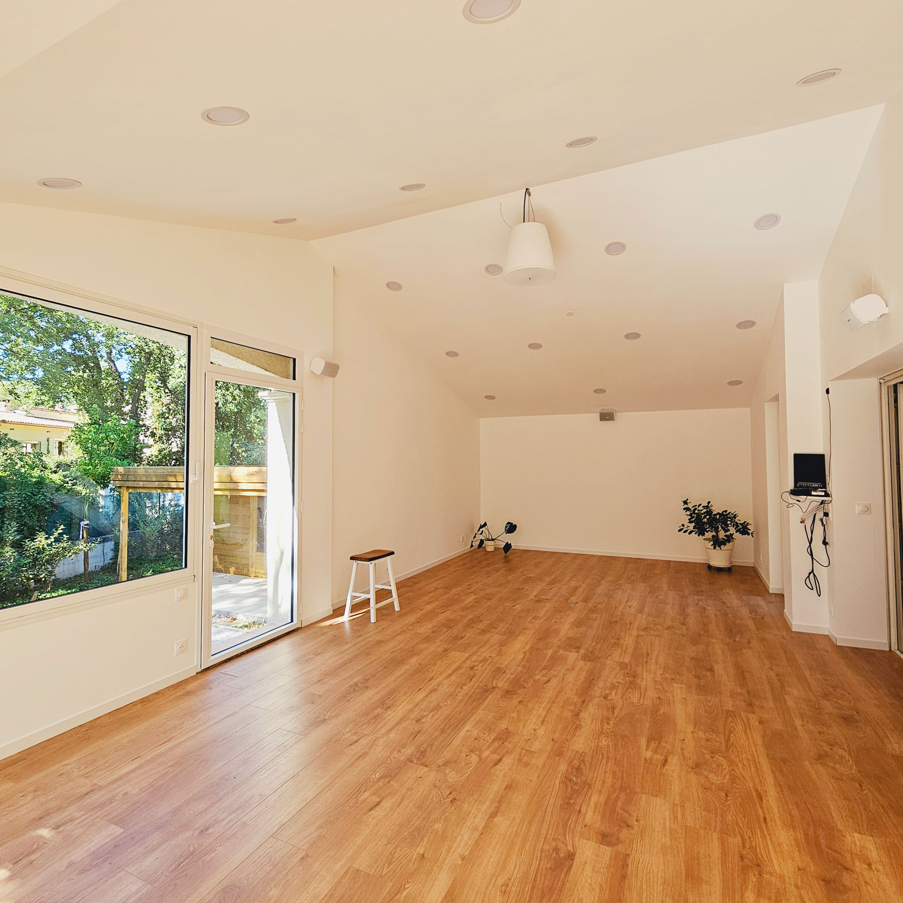 Salle de formation à la Villa Jema