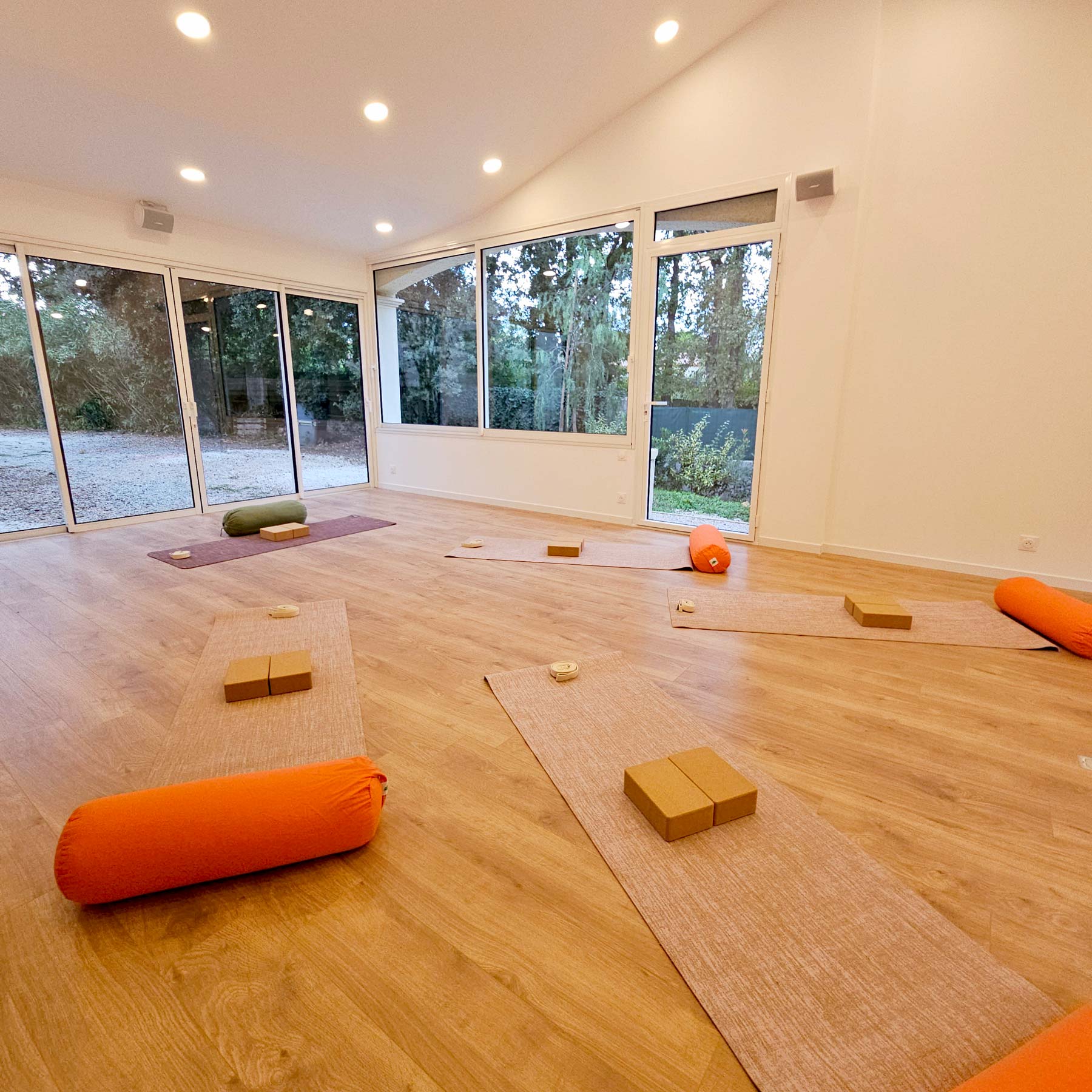 Salle de formation à la Villa Jema