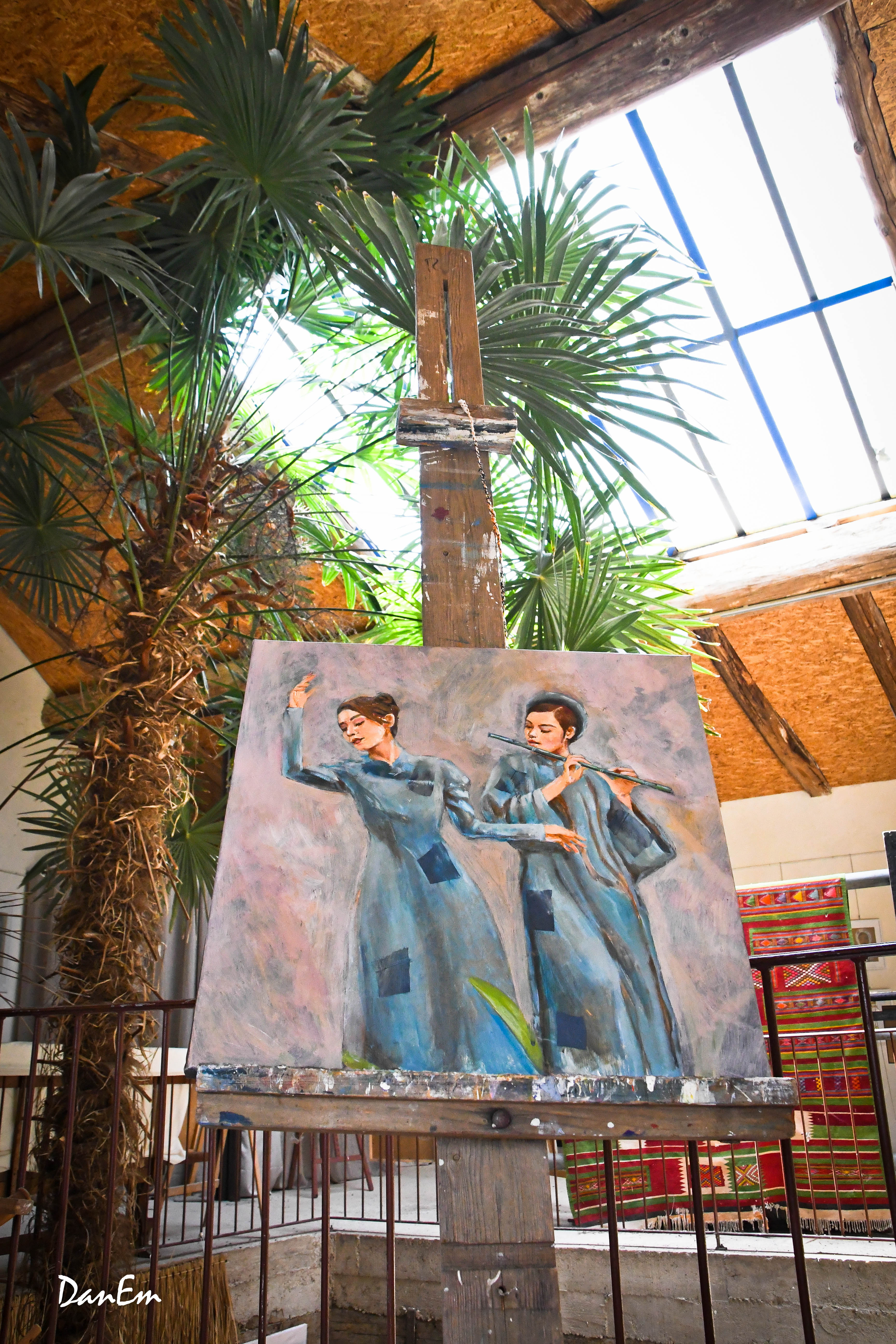 Le palmier aux hirondelles