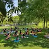 Cours de Yoga en plein air au Parc de la Torse à Aix en Provence