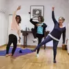 élèves de Yoga dans le studio