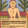 Affiche stage "introduction au natha yoga