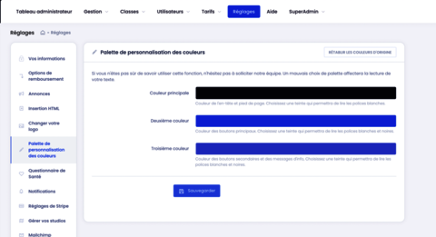 Personnalisation Yoga&Me