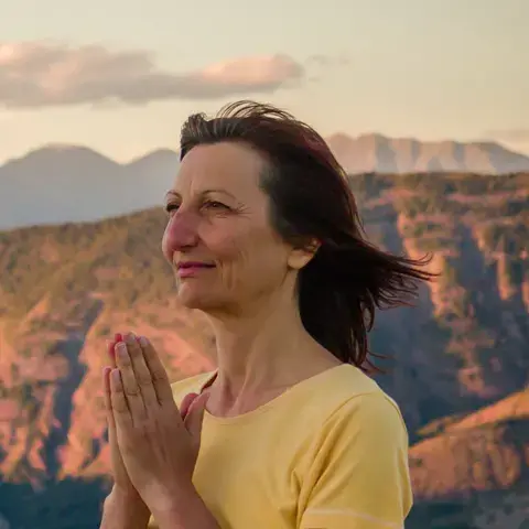 Marie-Pierre Perrot, enseignante de Yoga du Cachemire depuis plus de 30 ans