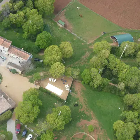 Vue de l'ensemble du domaine