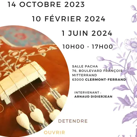 Atelier de yoga du son 2023 - Clermont-ferrand arnaud didierjean