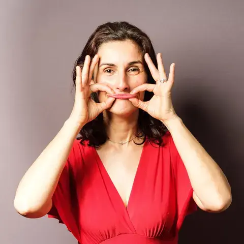 Dulcinée mauricio coach yoga du visage