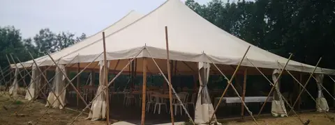 Notre Chapiteau en Bambou - 300m2