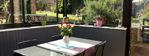 Un endroit pour des petits déjeuners radieux