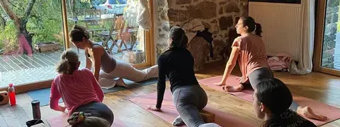 salle de yoga