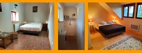 Les chambres du gîte