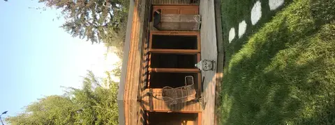 Vue jardin avec terrasse