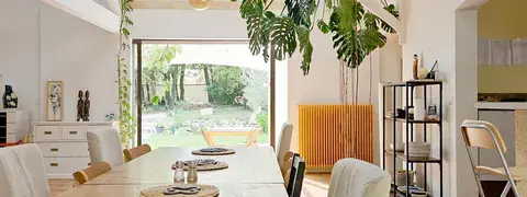 Salle de vie à la Villa Jema