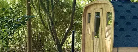 Un sauna au coeur de la nature pour le repos de fin de journée