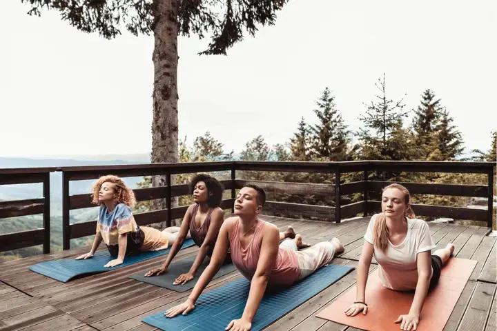 Choisir gîte retraite yoga
