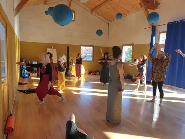 Salle Pinã en configuration stage de danse