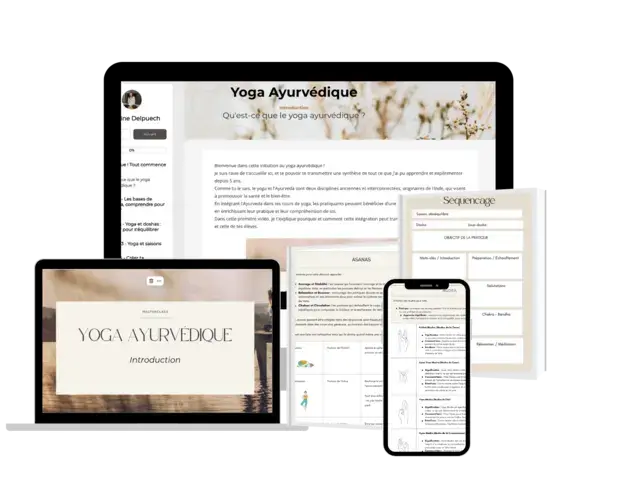 Formation yoga ayurvedique en ligne